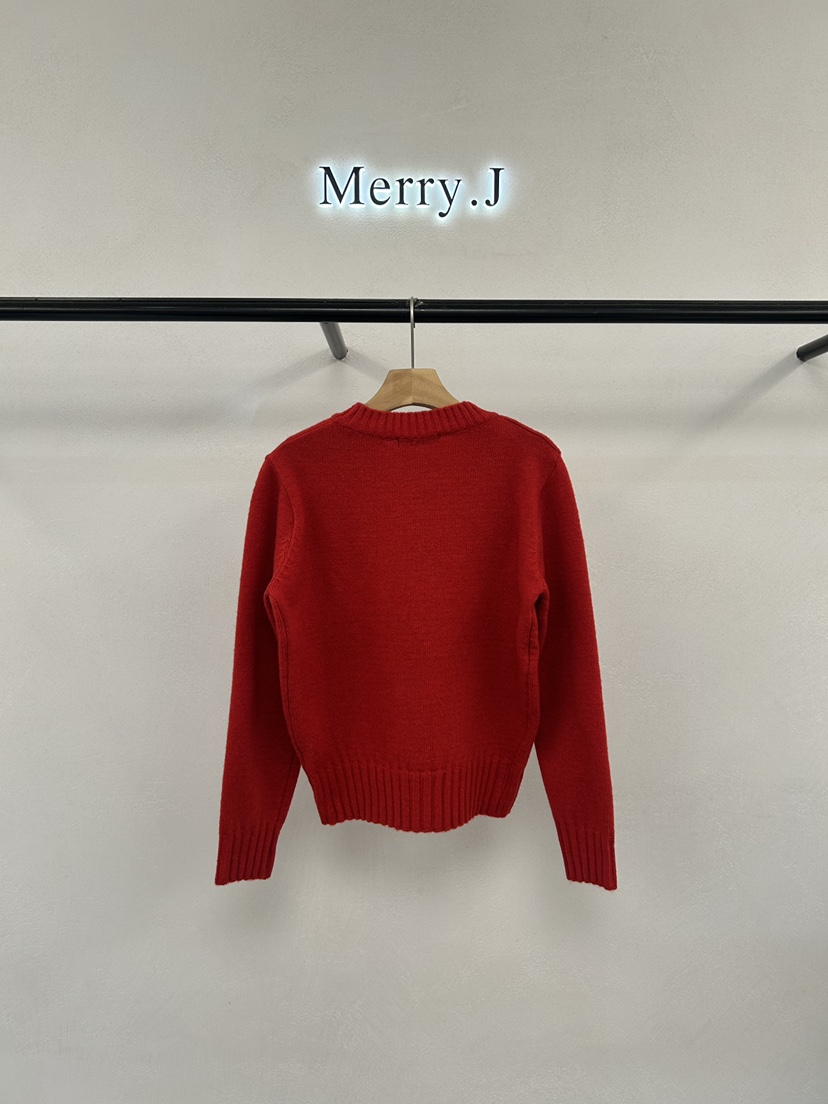 MERRY-J韓國代購㊣女士新款真品休閑人氣熱賣職業針織衫羊毛MERRY-J針織衫