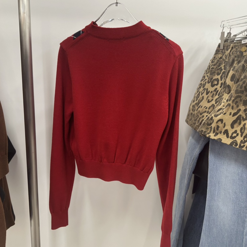 TOPDRESSING韓國直郵㊣女士新品職業真品25秋冬時尚熱賣針織衫TOPDRESSING針織衫