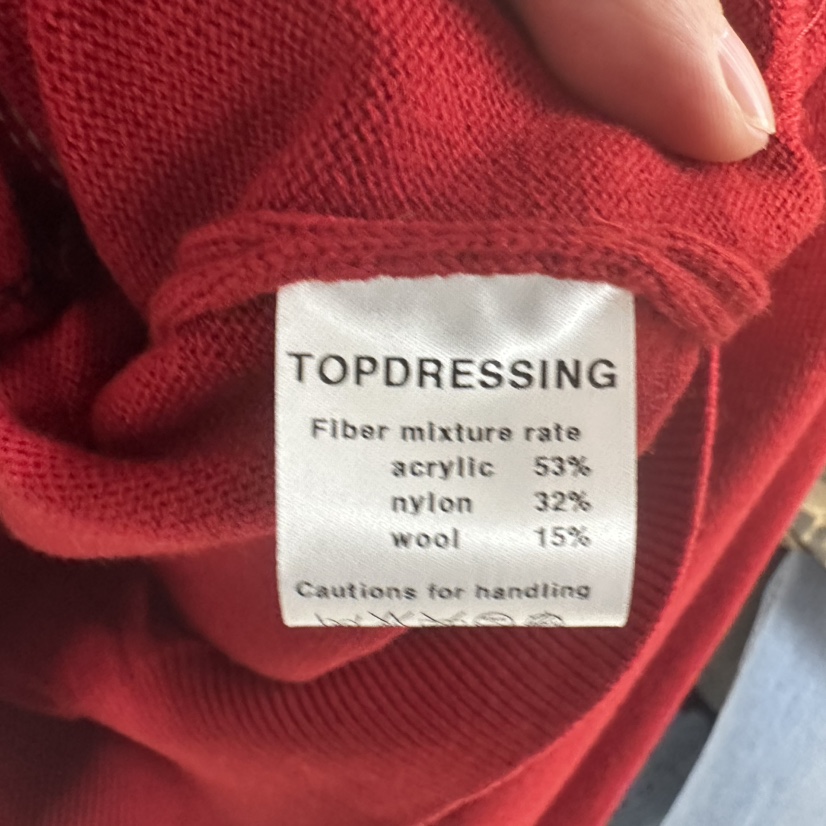 TOPDRESSING韓國直郵㊣女士新品職業真品25秋冬時尚熱賣針織衫TOPDRESSING針織衫