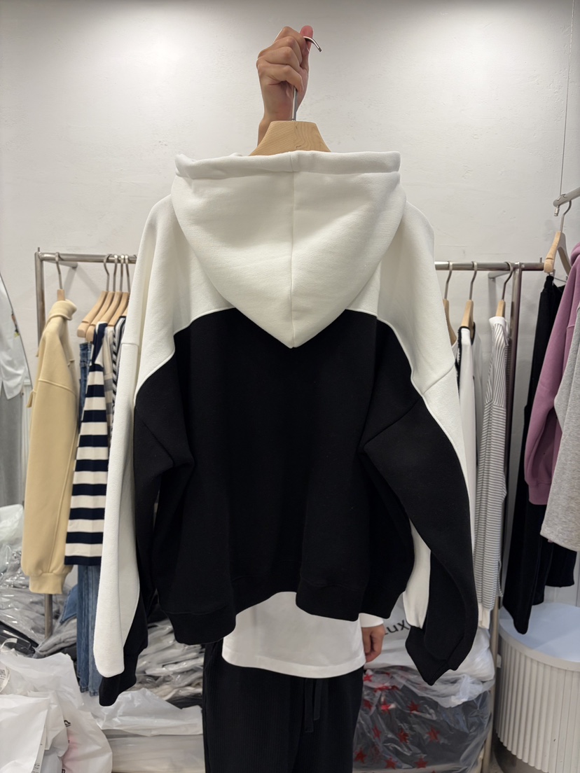 DELICATE東大門㊣代購女士新品人氣25秋冬熱賣職業真品衛衣DELICATE衛衣