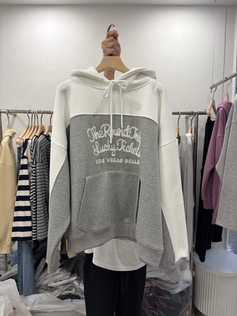 DELICATE東大門㊣代購女士新品人氣25秋冬熱賣職業真品衛衣DELICATE衛衣