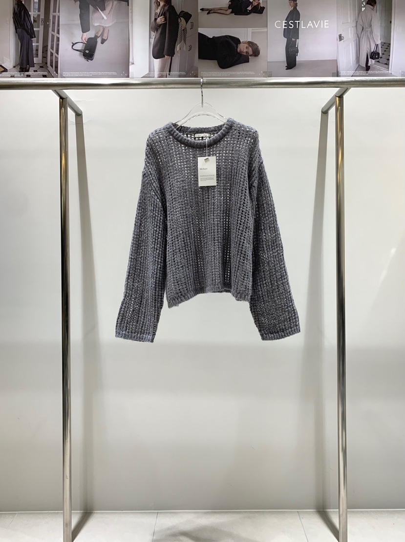 CESTLAVIE東大門㊣代購女裝新品人氣休閑真品時尚針織衫羊絨CESTLAVIE針織衫圖色2