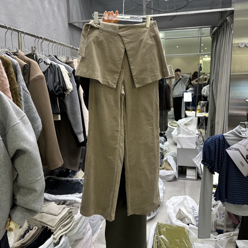 UOOV東大門㊣實拍女裝新品時尚熱賣人氣推薦職業真品25秋冬裙褲UOOV裙褲