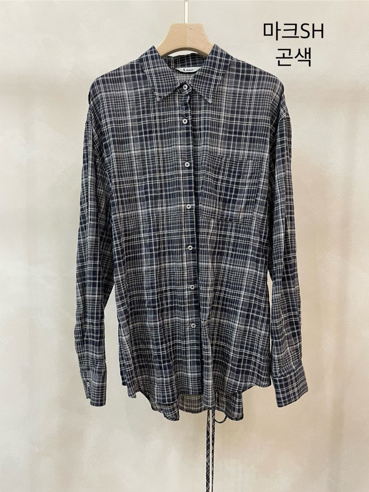 LAKE-A東大門㊣代購女裝新品人氣休閑時尚職業熱賣襯衫蕾絲衫Lake side襯衫/蕾絲衫