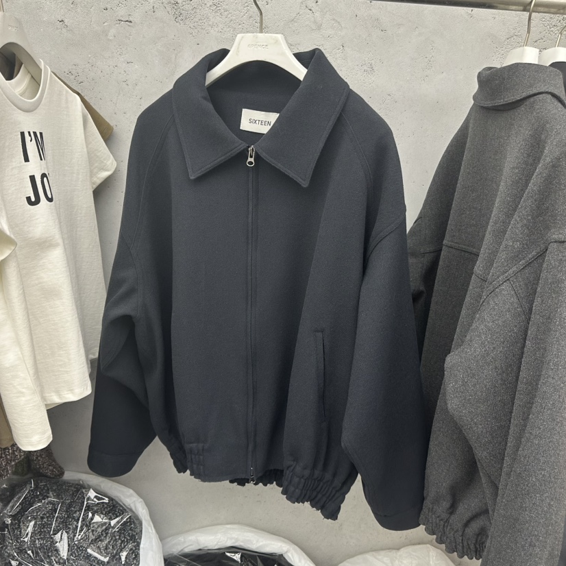 SIXTEEN東大門㊣代購女士新品推薦熱賣時尚人氣25秋冬休閑夾克SIXTEEN夾克圖色3