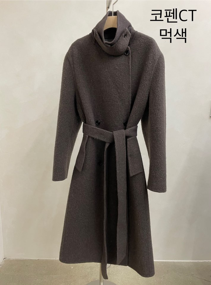LAKE-A東大門㊣直郵女士新品25秋冬時尚熱賣人氣中長款大衣Lake side中長款大衣