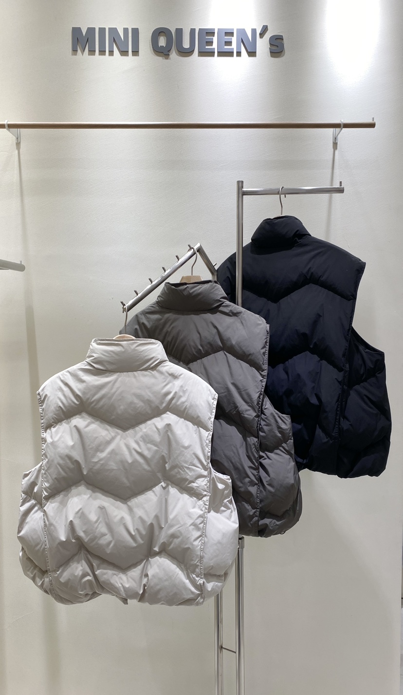 MINIQUEENS韓國直郵㊣女裝新品推薦休閑時尚真品熱賣馬甲絨MINIQUEENS馬甲