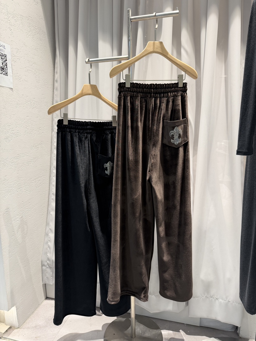 CLOTH東大門㊣直郵女裝新品職業熱賣時尚真品推薦休閑褲天鵝絨CLOTH休閑褲
