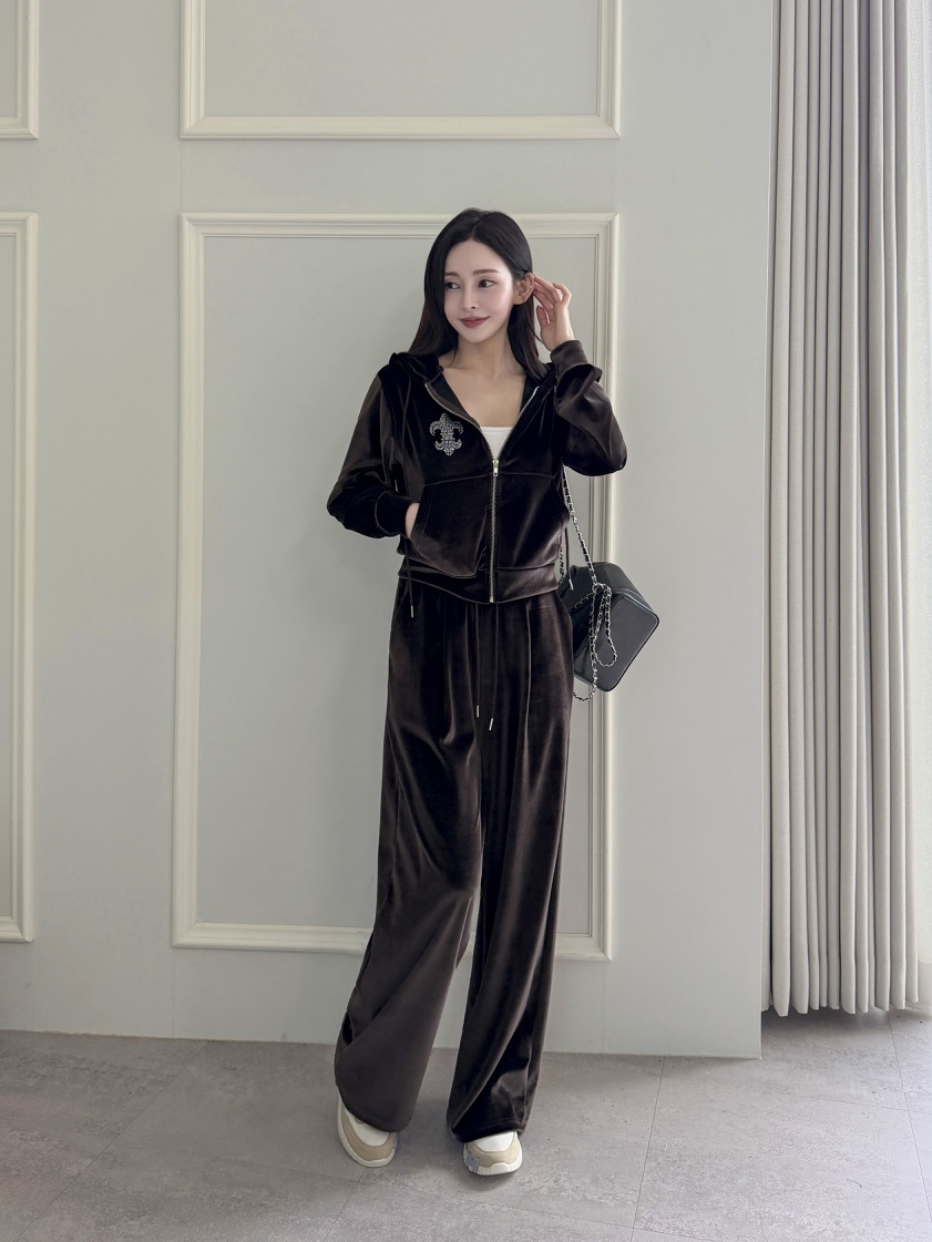 CLOTH東大門㊣直郵女裝新品職業熱賣時尚真品推薦休閑褲天鵝絨CLOTH休閑褲