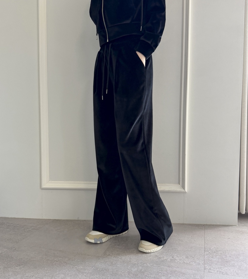 CLOTH東大門㊣直郵女裝新品職業熱賣時尚真品推薦休閑褲天鵝絨CLOTH休閑褲