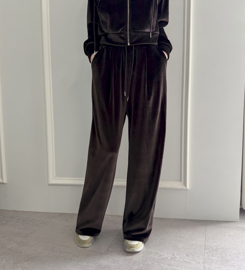 CLOTH東大門㊣直郵女裝新品職業熱賣時尚真品推薦休閑褲天鵝絨CLOTH休閑褲