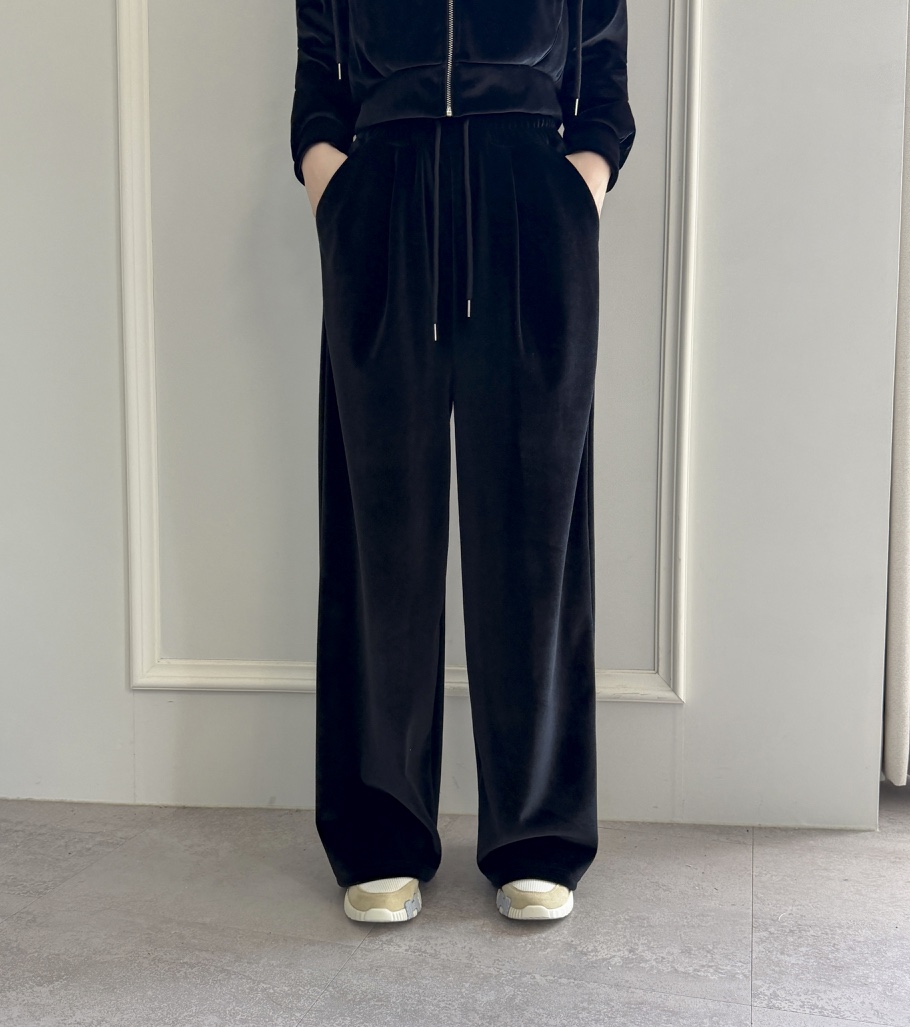 CLOTH東大門㊣直郵女裝新品職業熱賣時尚真品推薦休閑褲天鵝絨CLOTH休閑褲圖色2