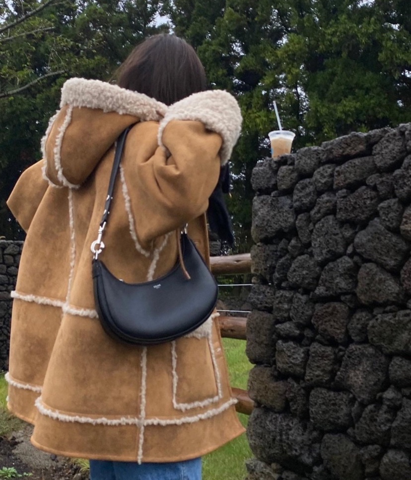 BREATHE東大門㊣代購女士新款25秋冬休閑真品職業短款大衣駝色BREATHE短款大衣