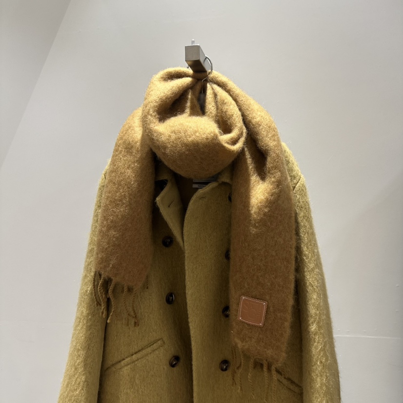 GALLERY-P韓國代購㊣女裝新品熱賣推薦圍巾披肩馬海毛圍巾GALLERY圍巾/披肩圖色3