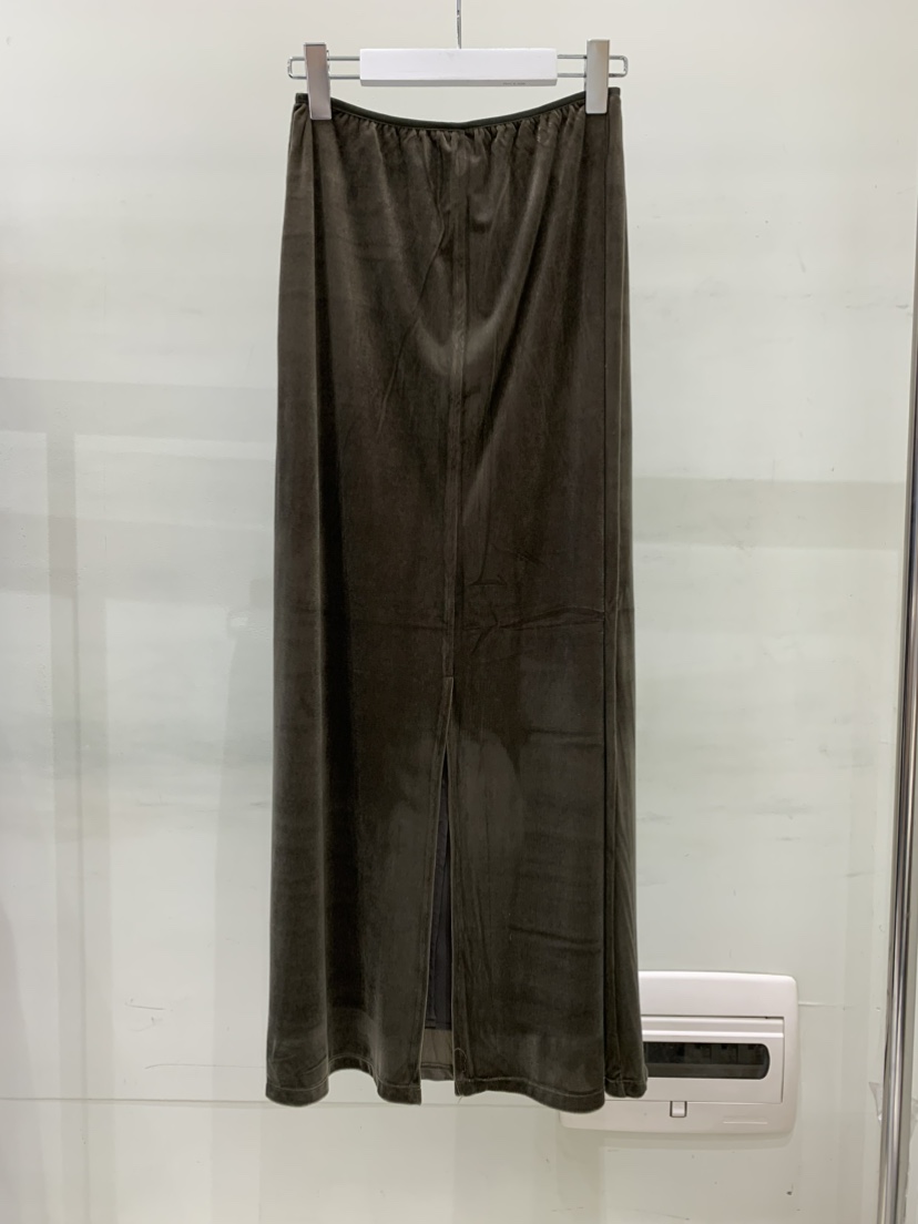 THE SIGNATURE東大門㊣直郵女士新款人氣推薦職業長裙天鵝絨THE SIGNATURE長裙