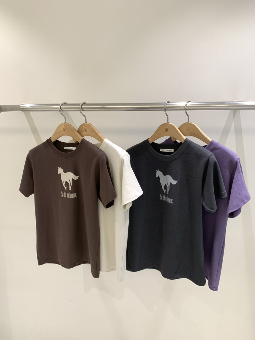 SELECT MARKET東大門㊣實拍女士新品休閑熱賣職業推薦25秋冬T恤SELECT MARKETT恤