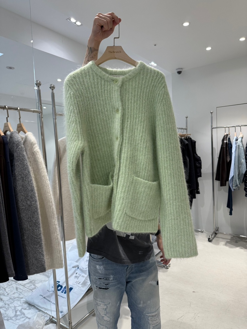 THE BRUNCH東大門㊣代購女裝新品時尚推薦人氣熱賣毛衣羊駝THE BRUNCH毛衣圖色2
