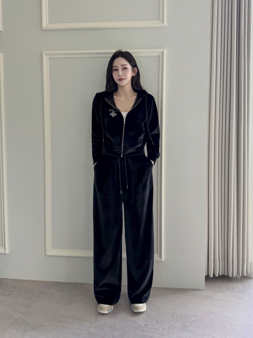 CLOTH韓國代購㊣女士新款人氣夾克天鵝絨連帽拉鏈連帽拉鏈衫CLOTH夾克