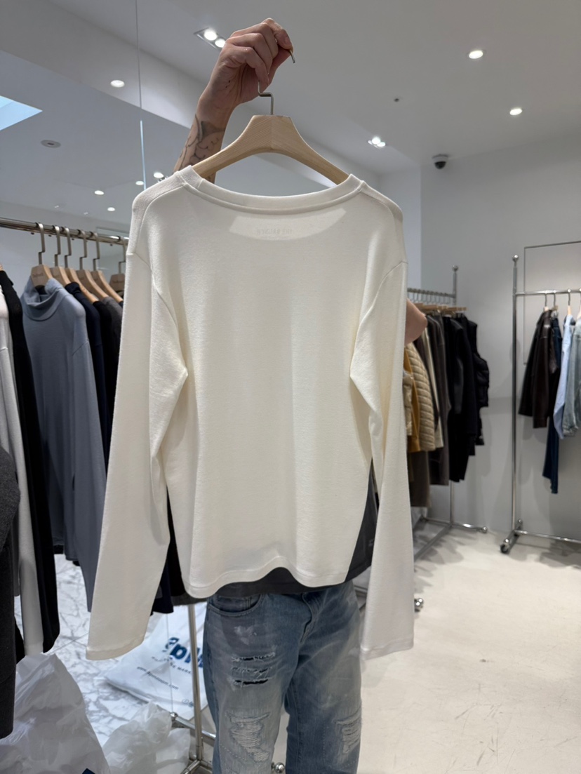 THE BRUNCH東大門㊣實拍女裝新品時尚職業熱賣休閑長袖T恤THE BRUNCH長袖T恤