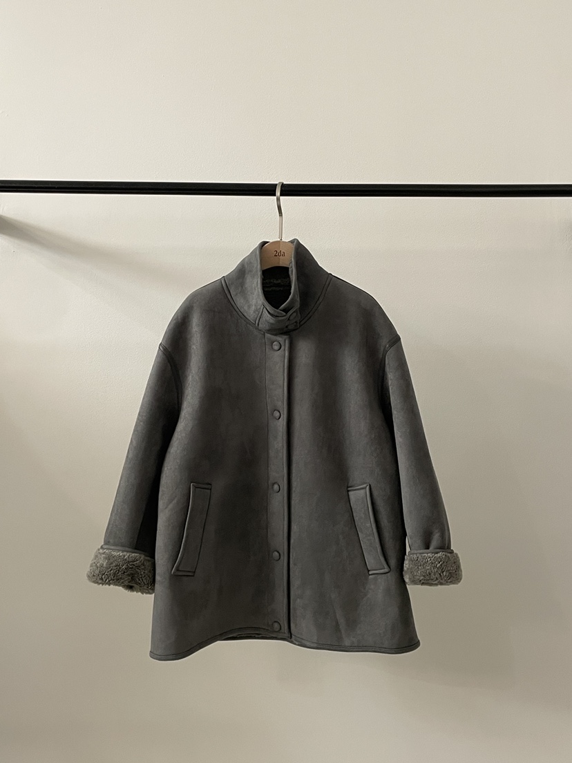 2DA/DARIMI-P東大門㊣代購女裝新品休閑推薦25秋冬短款大衣2DA/DARIMI-P短款大衣圖色3