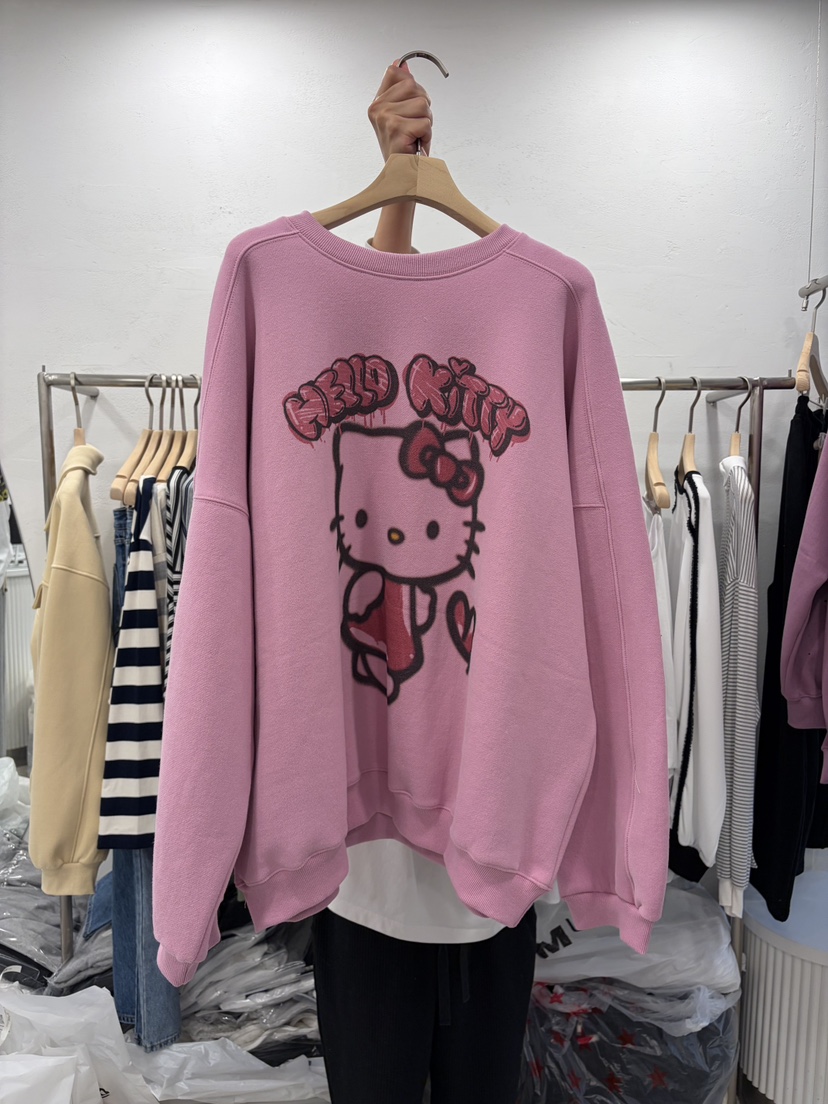 DELICATE韓國直郵㊣女裝新品25秋冬人氣真品時尚衛衣可愛的DELICATE衛衣圖色3