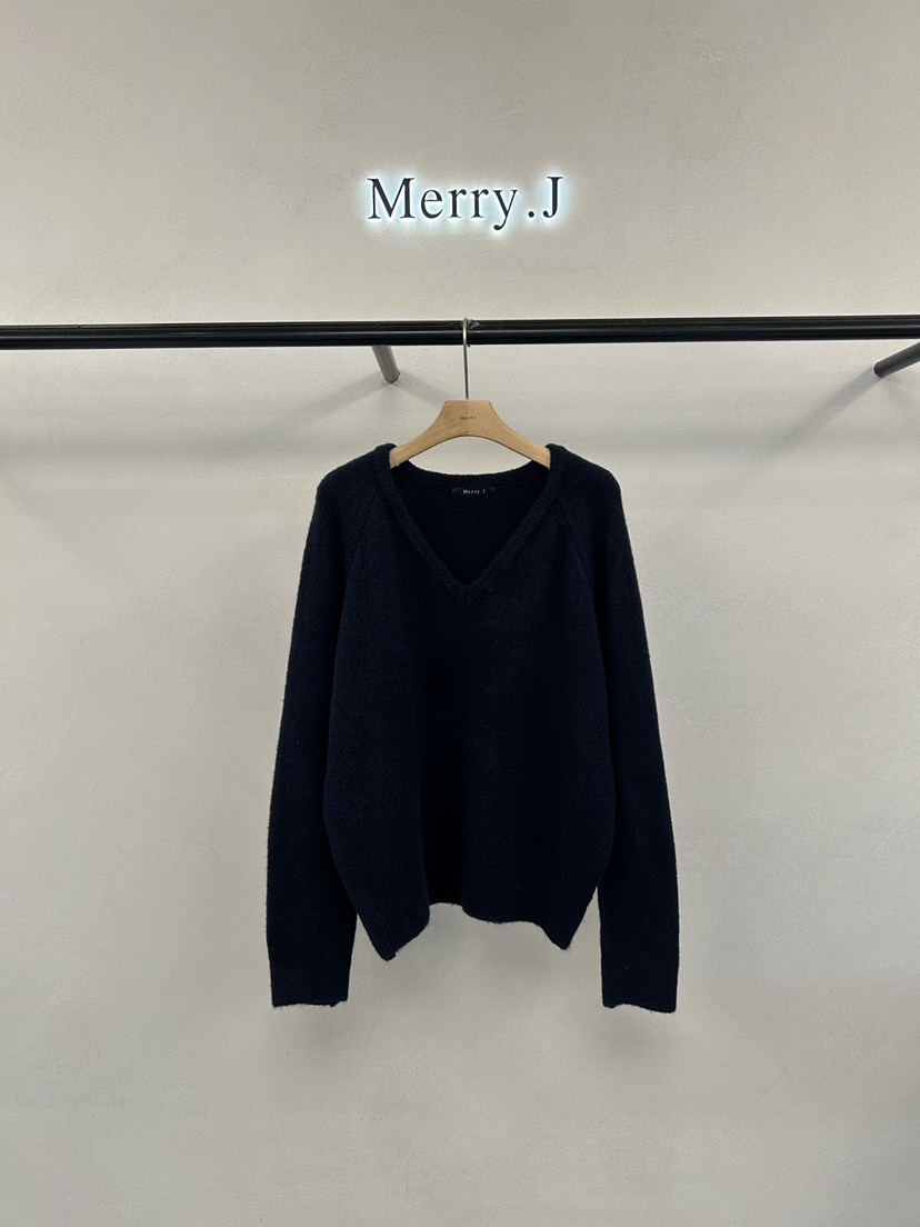 MERRY-J東大門㊣實拍女裝新款休閑推薦熱賣人氣針織衫羊毛MERRY-J針織衫圖色4