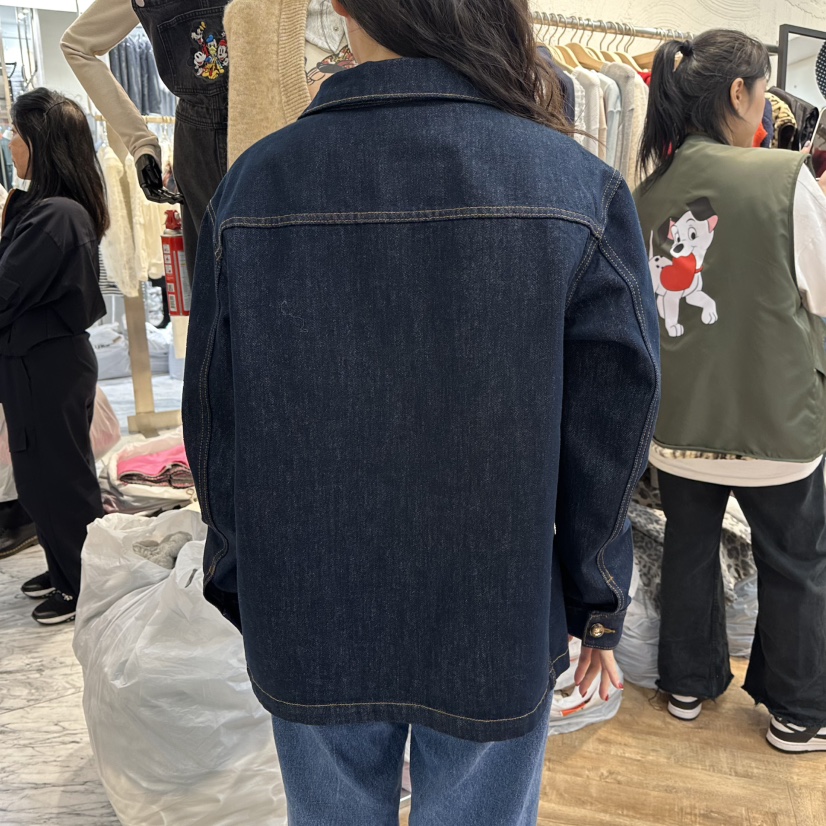 DE LINE東大門㊣代購女士新品25秋冬休閑職業推薦時尚夾克DE LINE夾克