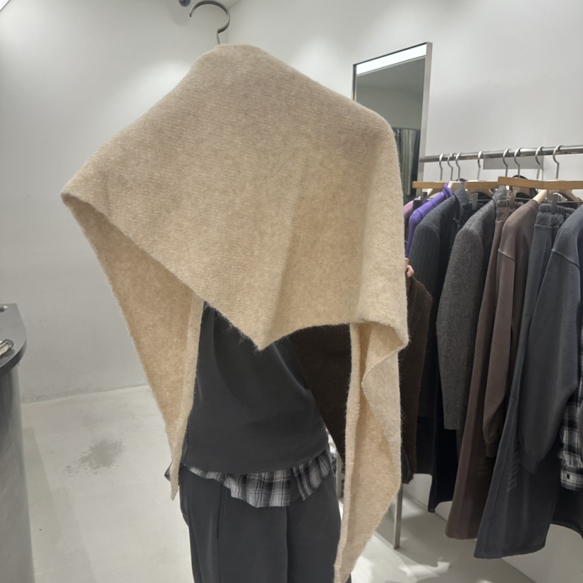 REPELLER韓國直郵㊣女士新品職業真品25秋冬時尚休閑圍巾披肩REPELLER圍巾/披肩