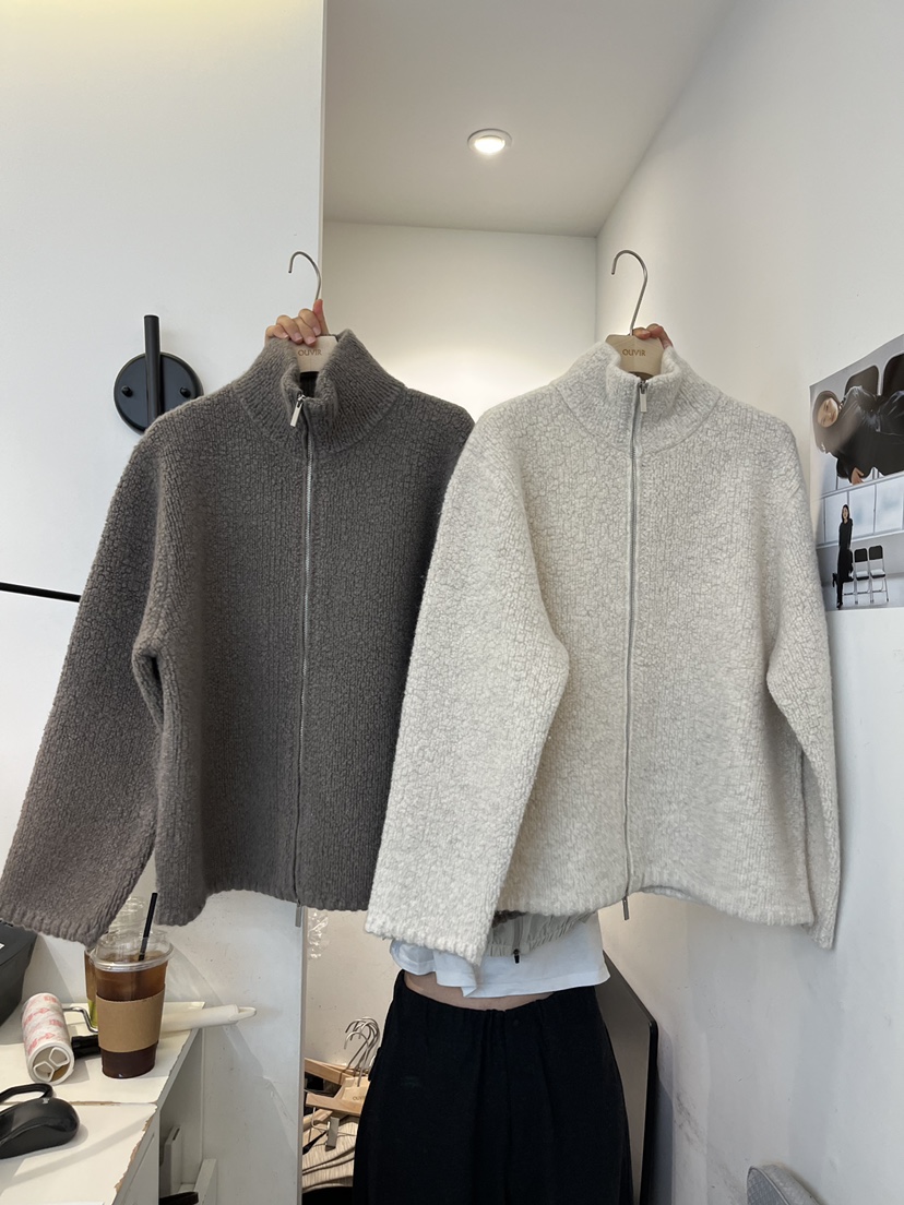 OUVIR東大門㊣代購女裝新款真品熱賣職業25秋冬時尚毛衣高領O.V.R/OUVIR毛衣
