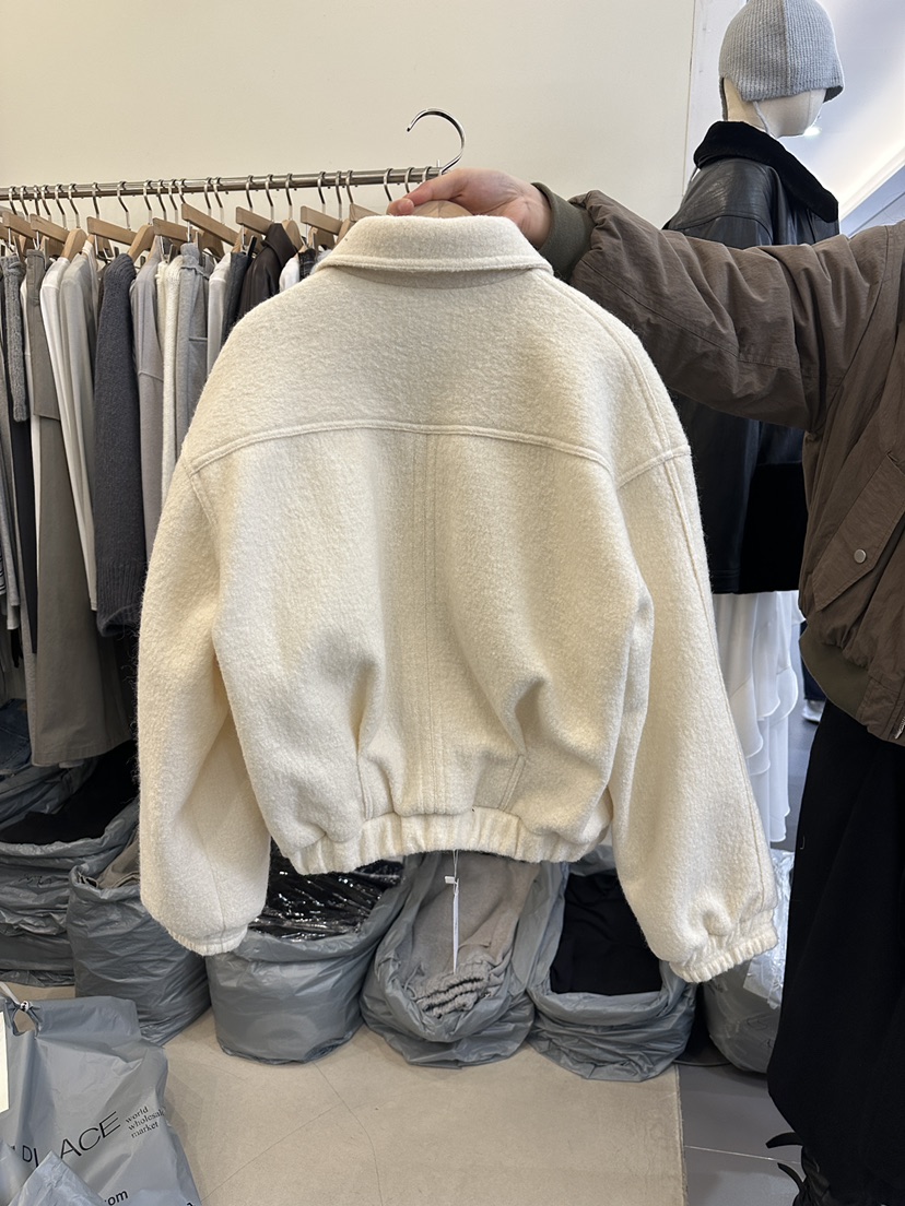 MONDAYMORING東大門㊣實拍女士新品休閑職業25秋冬夾克羊毛MONDAYMORING夾克
