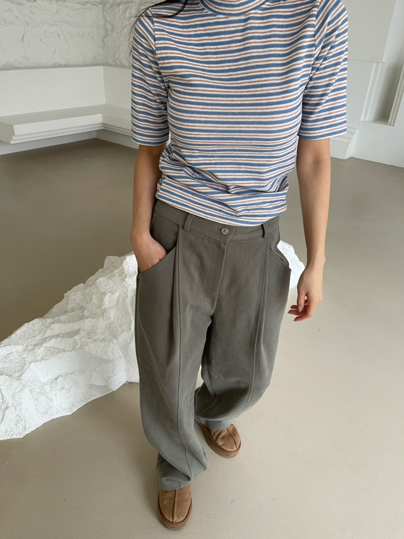 REIZ東大門㊣實拍女裝新品人氣休閑熱賣時尚職業25秋冬休閑褲REIZ休閑褲