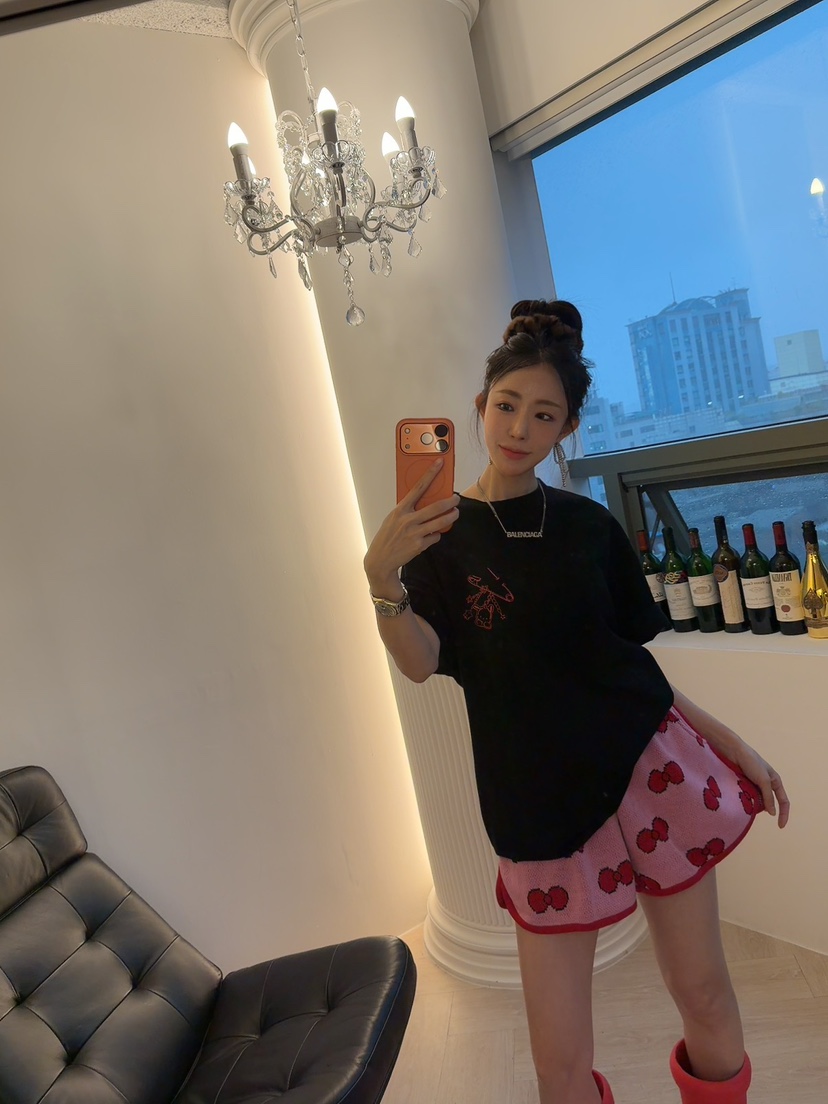 PALETTE-Q韓國直郵㊣女士新款真品時尚職業熱賣休閑25秋冬短褲PALETTE短褲