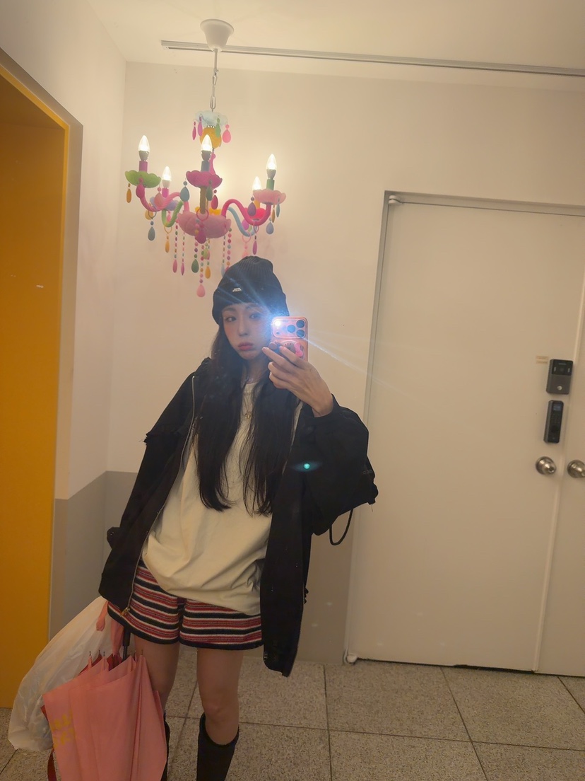 PALETTE-Q韓國直郵㊣女士新款真品時尚職業熱賣休閑25秋冬短褲PALETTE短褲