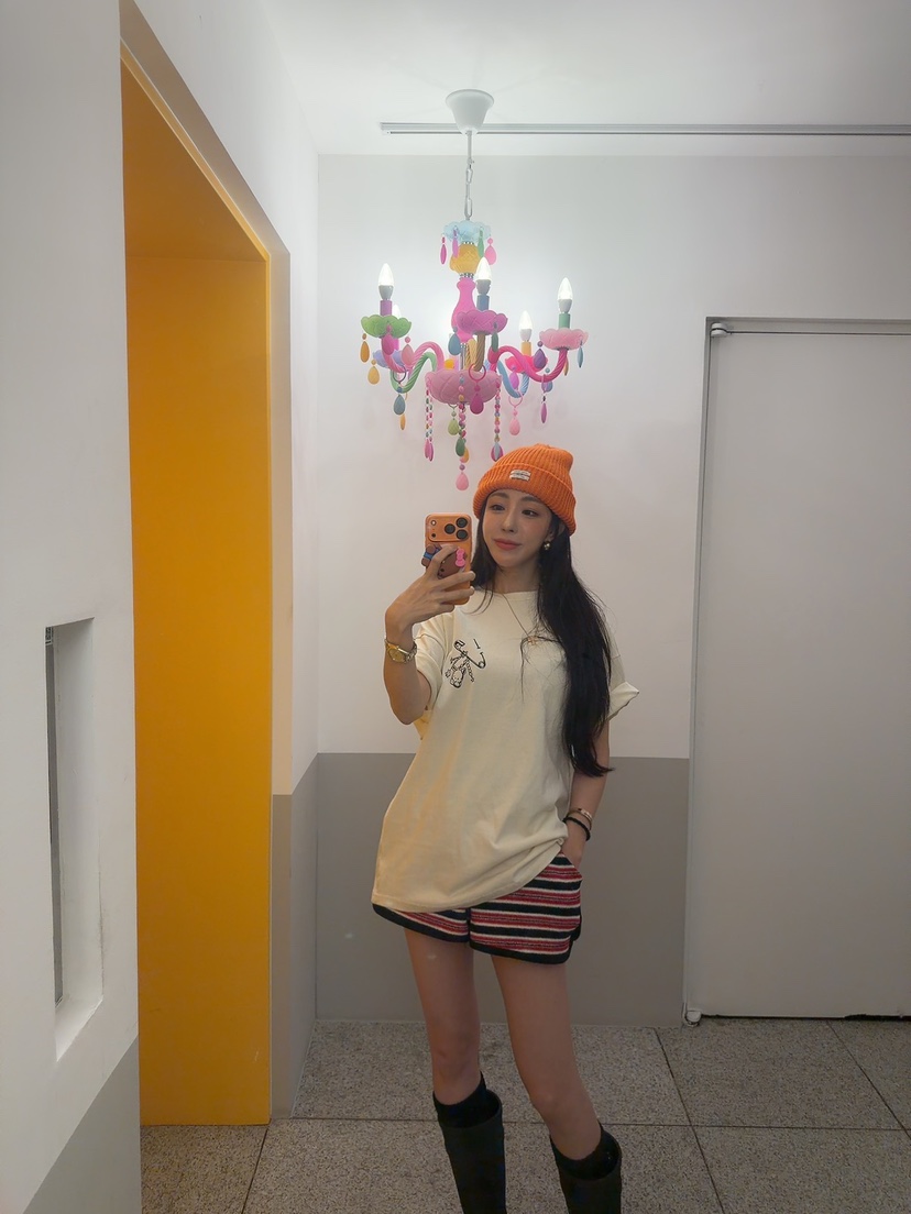 PALETTE-Q韓國直郵㊣女士新款真品時尚職業熱賣休閑25秋冬短褲PALETTE短褲