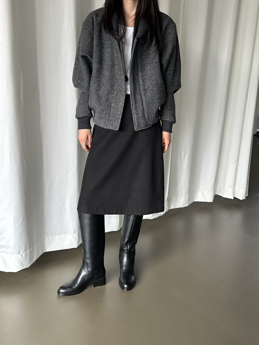 MOVENNE韓國直郵㊣女裝新款25秋冬真品推薦人氣時尚短款大衣MOVENNE短款大衣