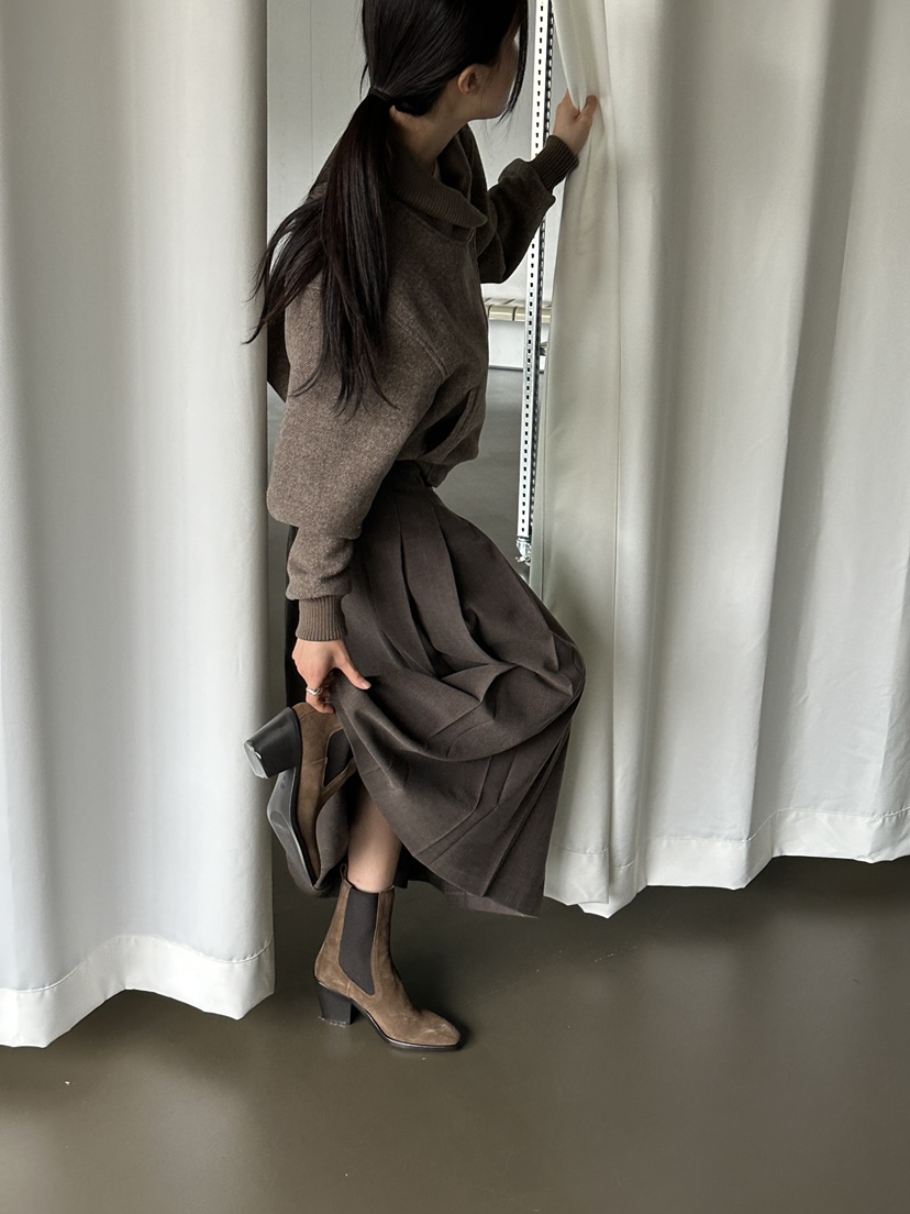MOVENNE韓國直郵㊣女裝新款25秋冬真品推薦人氣時尚短款大衣MOVENNE短款大衣