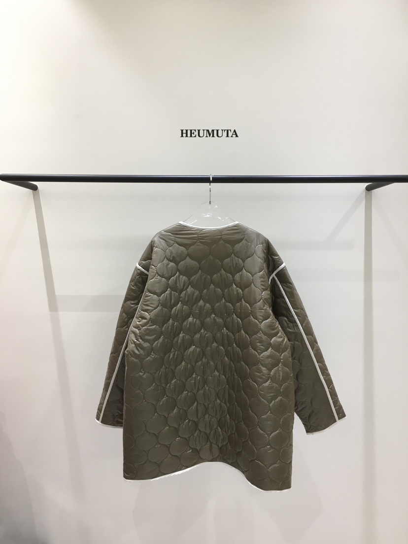 HEUMUTA東大門㊣代購女士新品時尚25秋冬推薦人氣真品長款棉服HEUMUTA長款棉服