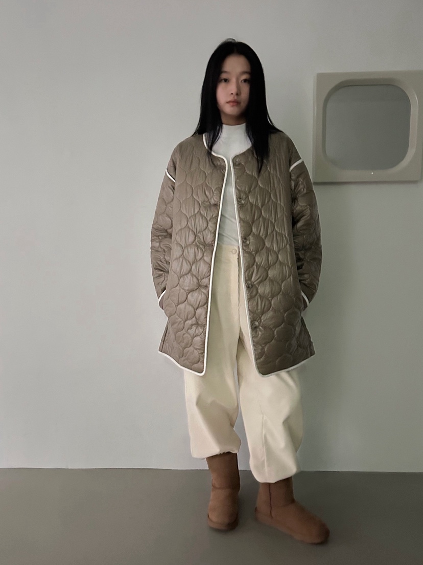 HEUMUTA東大門㊣代購女士新品時尚25秋冬推薦人氣真品長款棉服HEUMUTA長款棉服