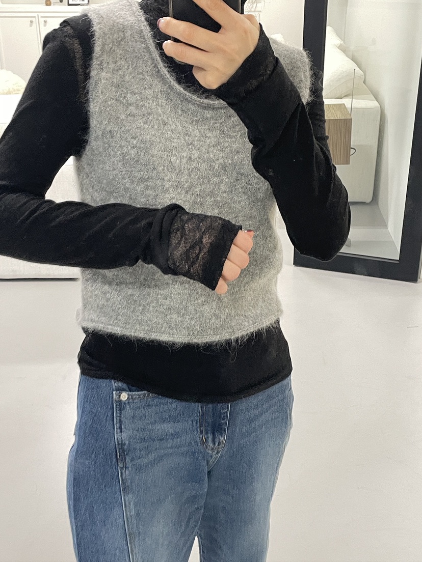 CHAHEE韓國直郵㊣女裝新品熱賣推薦人氣時尚休閑吊帶背心羊駝CHAHEE吊帶/背心