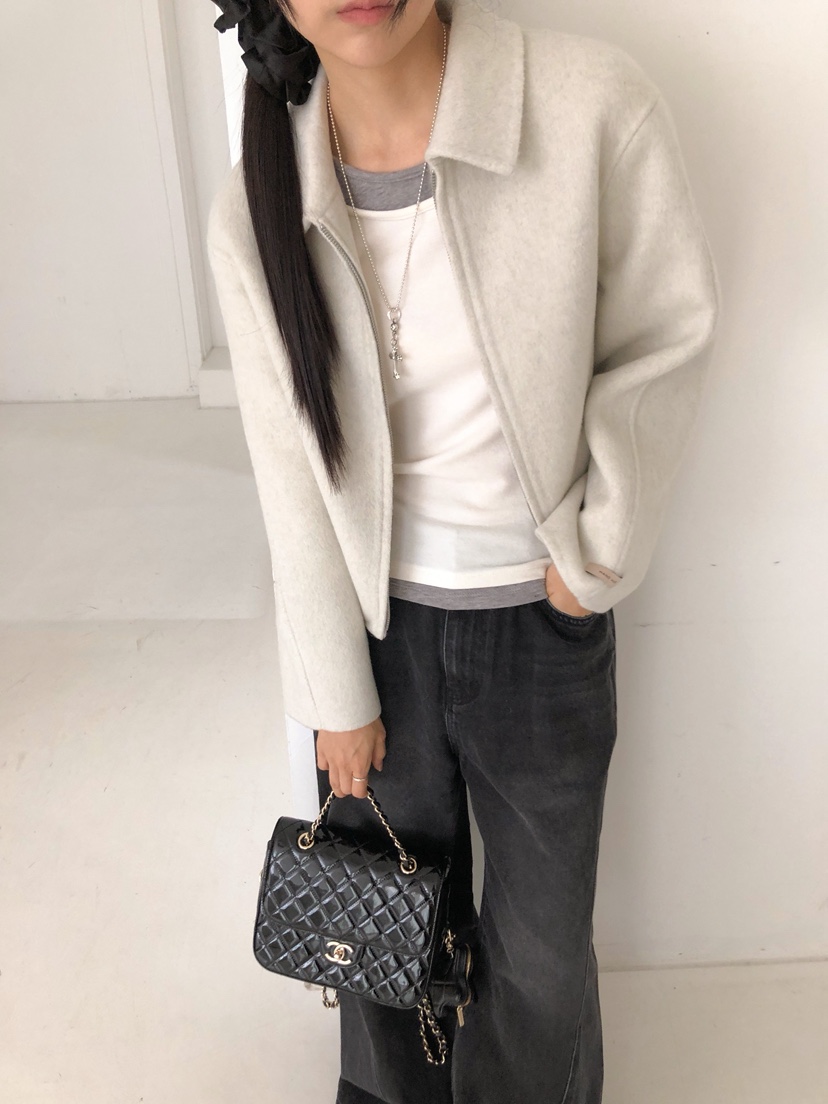 MARKE-P東大門㊣直郵女裝新款人氣熱賣真品短款大衣手工制作MARKE-P短款大衣