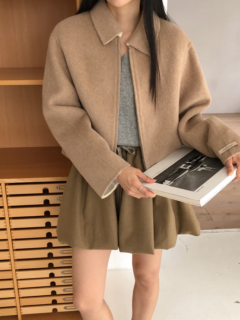 MARKE-P東大門㊣直郵女裝新款人氣熱賣真品短款大衣手工制作MARKE-P短款大衣