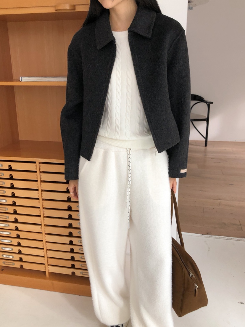 MARKE-P東大門㊣直郵女裝新款人氣熱賣真品短款大衣手工制作MARKE-P短款大衣
