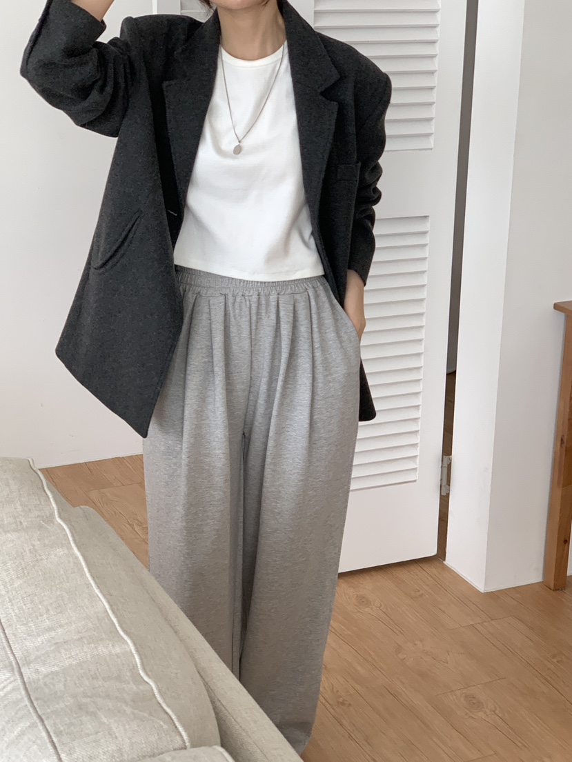 PLANTS ON GRAY東大門㊣直郵女裝新款休閑職業熱賣休閑褲PLANTS ON GRAY休閑褲