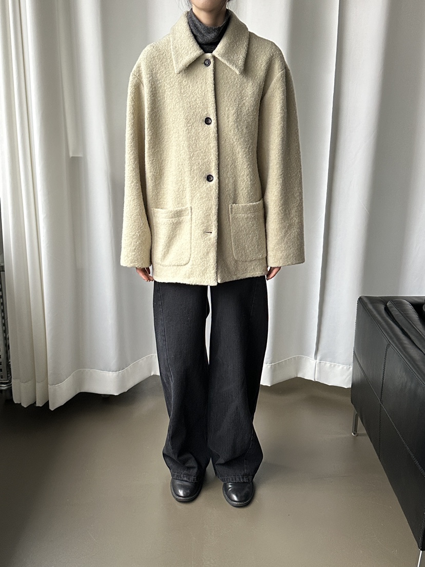 MOVENNE東大門㊣代購女士新款真品時尚推薦熱賣25秋冬中長款大衣MOVENNE中長款大衣