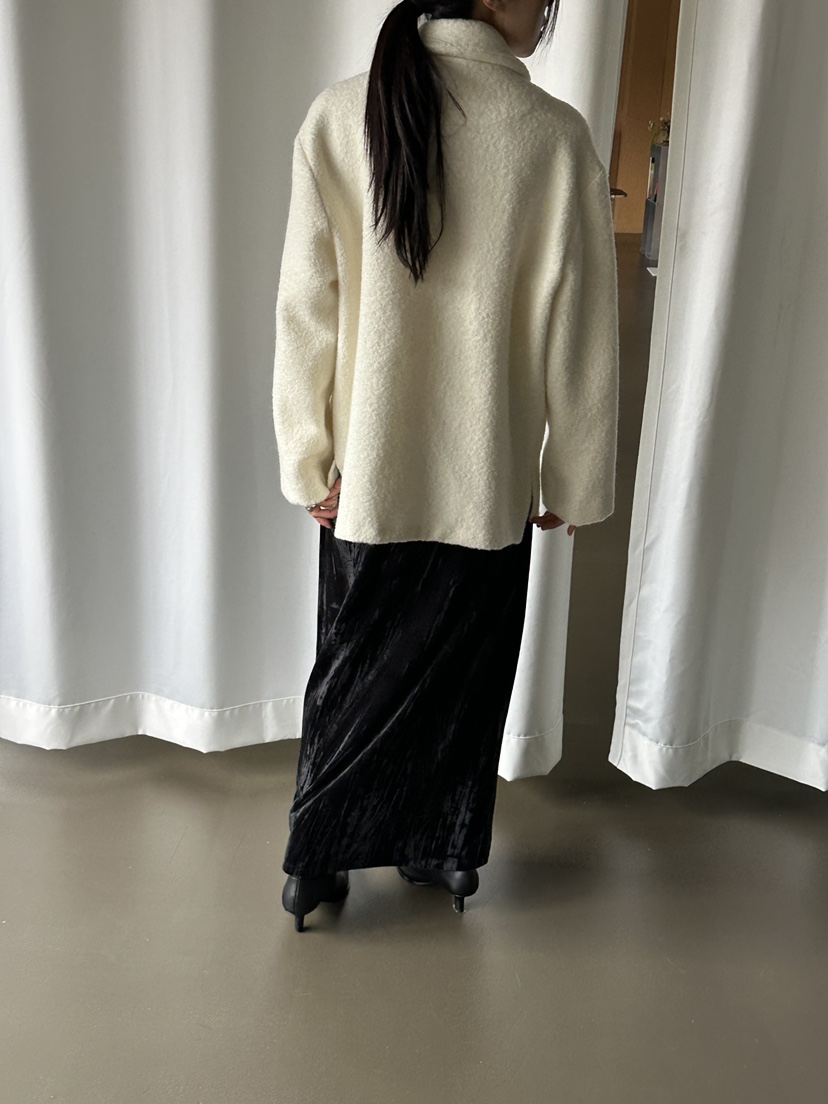 MOVENNE東大門㊣代購女士新款真品時尚推薦熱賣25秋冬中長款大衣MOVENNE中長款大衣