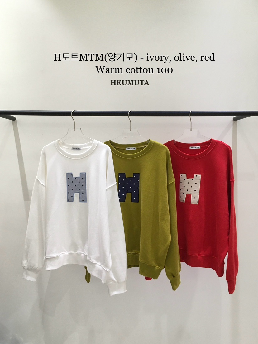 HEUMUTA東大門㊣實拍女裝新品推薦時尚人氣職業熱賣衛衣拉絨HEUMUTA衛衣