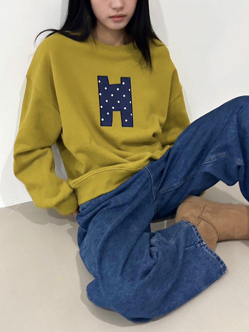 HEUMUTA東大門㊣實拍女裝新品推薦時尚人氣職業熱賣衛衣拉絨HEUMUTA衛衣