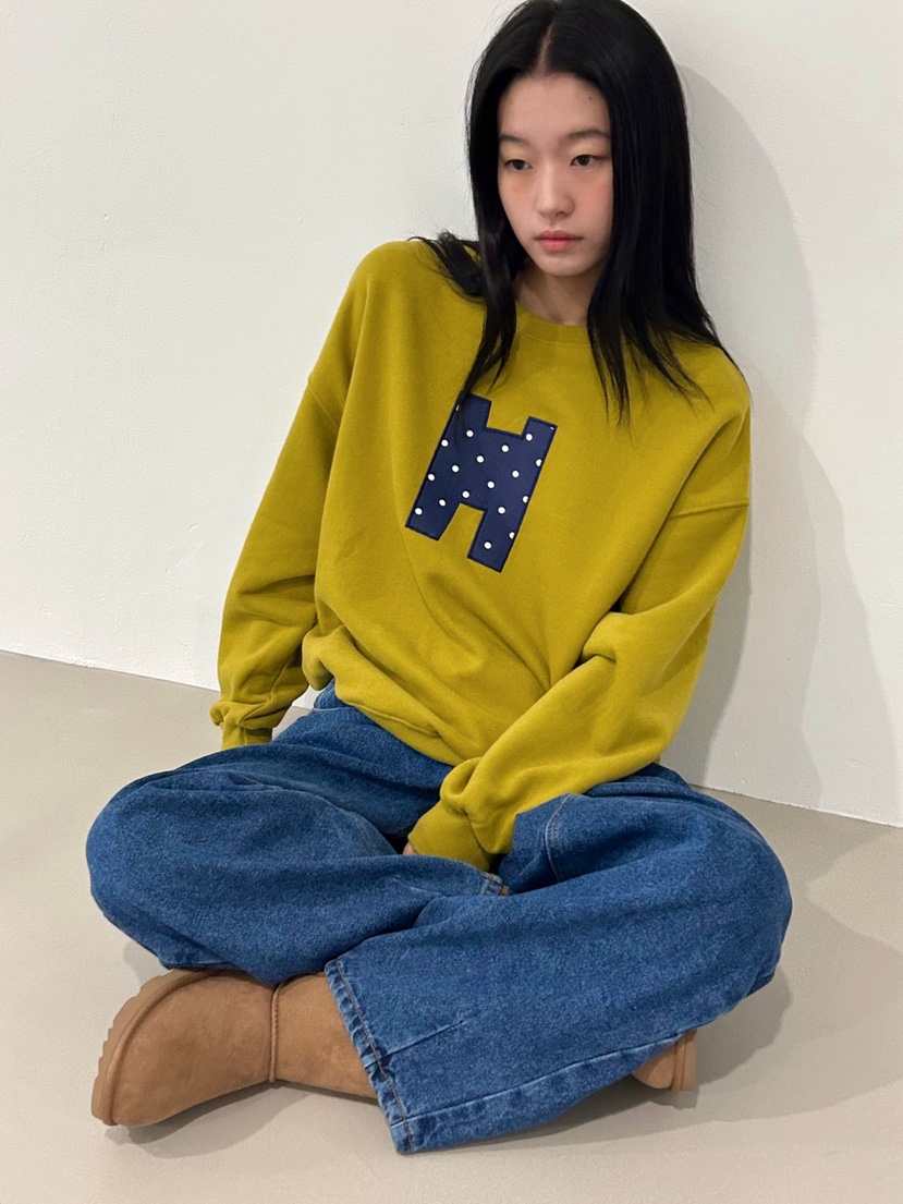 HEUMUTA東大門㊣實拍女裝新品推薦時尚人氣職業熱賣衛衣拉絨HEUMUTA衛衣