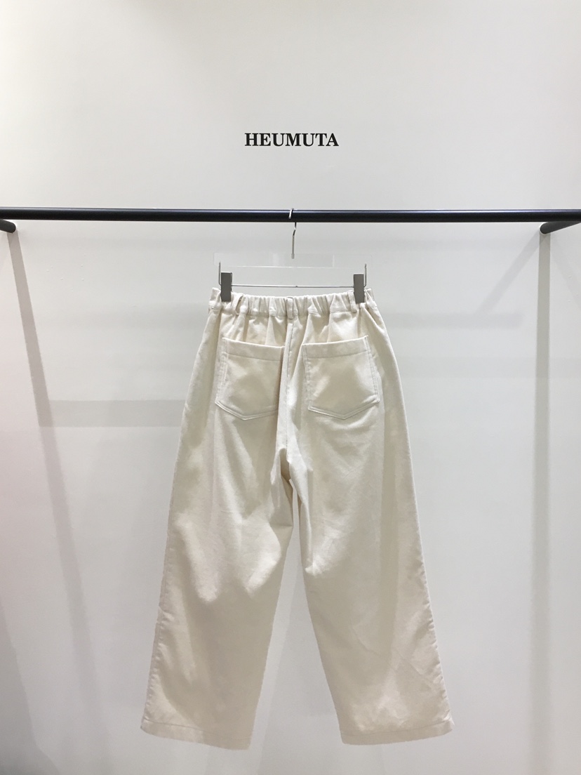 HEUMUTA韓國代購㊣女士新款職業人氣25秋冬休閑褲燈心絨拉絨HEUMUTA休閑褲