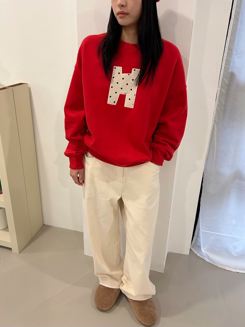 HEUMUTA韓國代購㊣女士新款職業人氣25秋冬休閑褲燈心絨拉絨HEUMUTA休閑褲